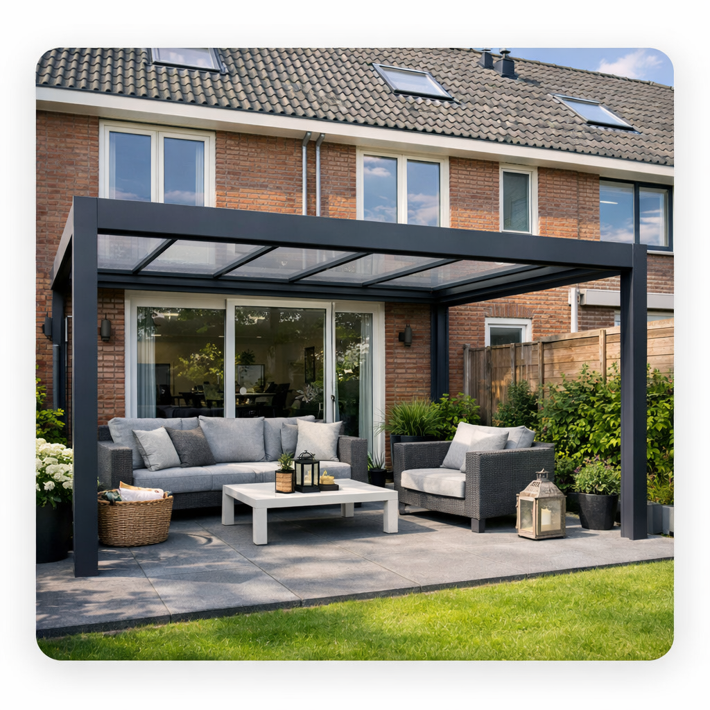 Overkapping voorbeeld midden
